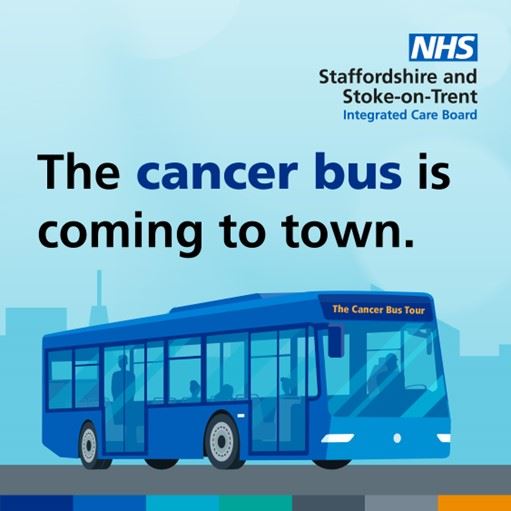 Cancer awareness bus