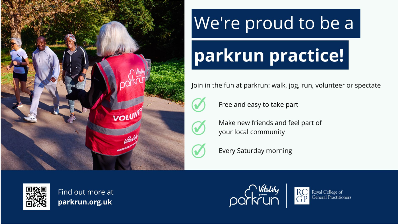 Proud to be a park run practice
