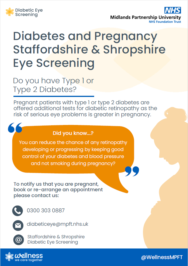 Diabetic eye screening in pregnancy